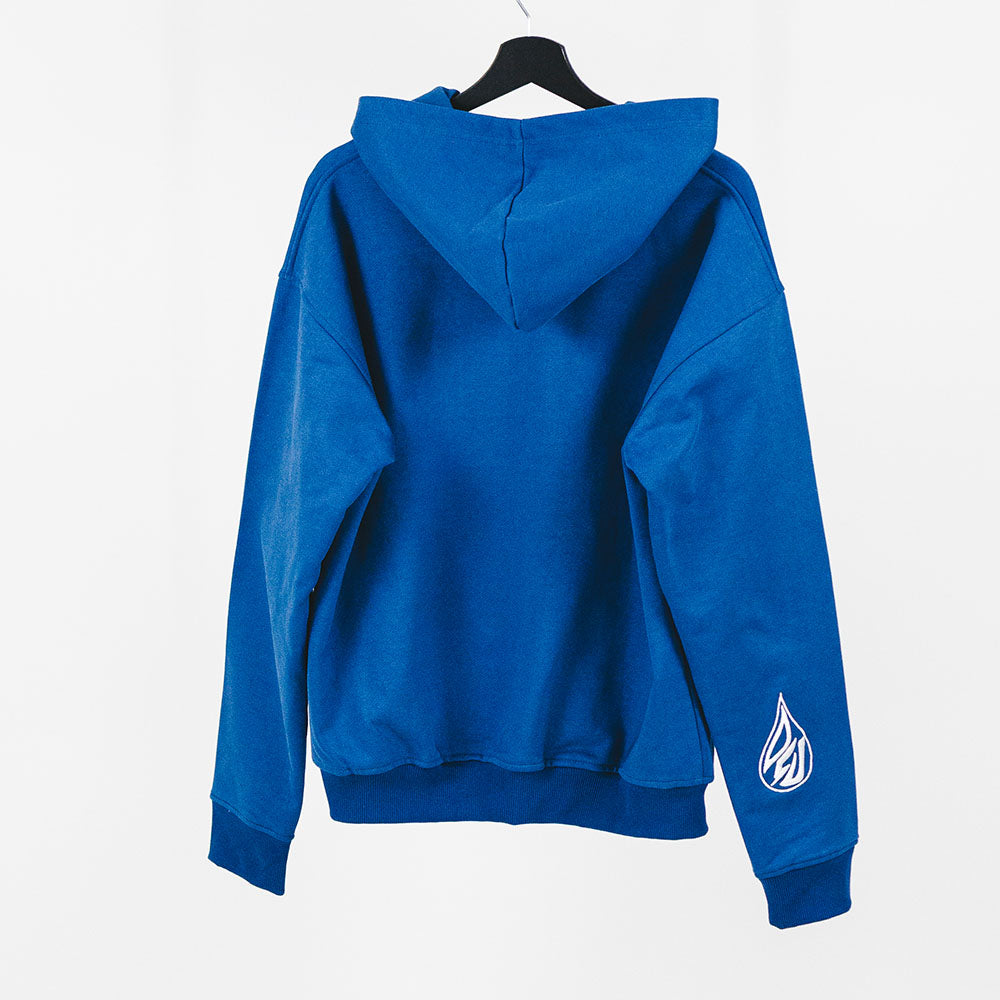 Royal Blue Oversize Zipper