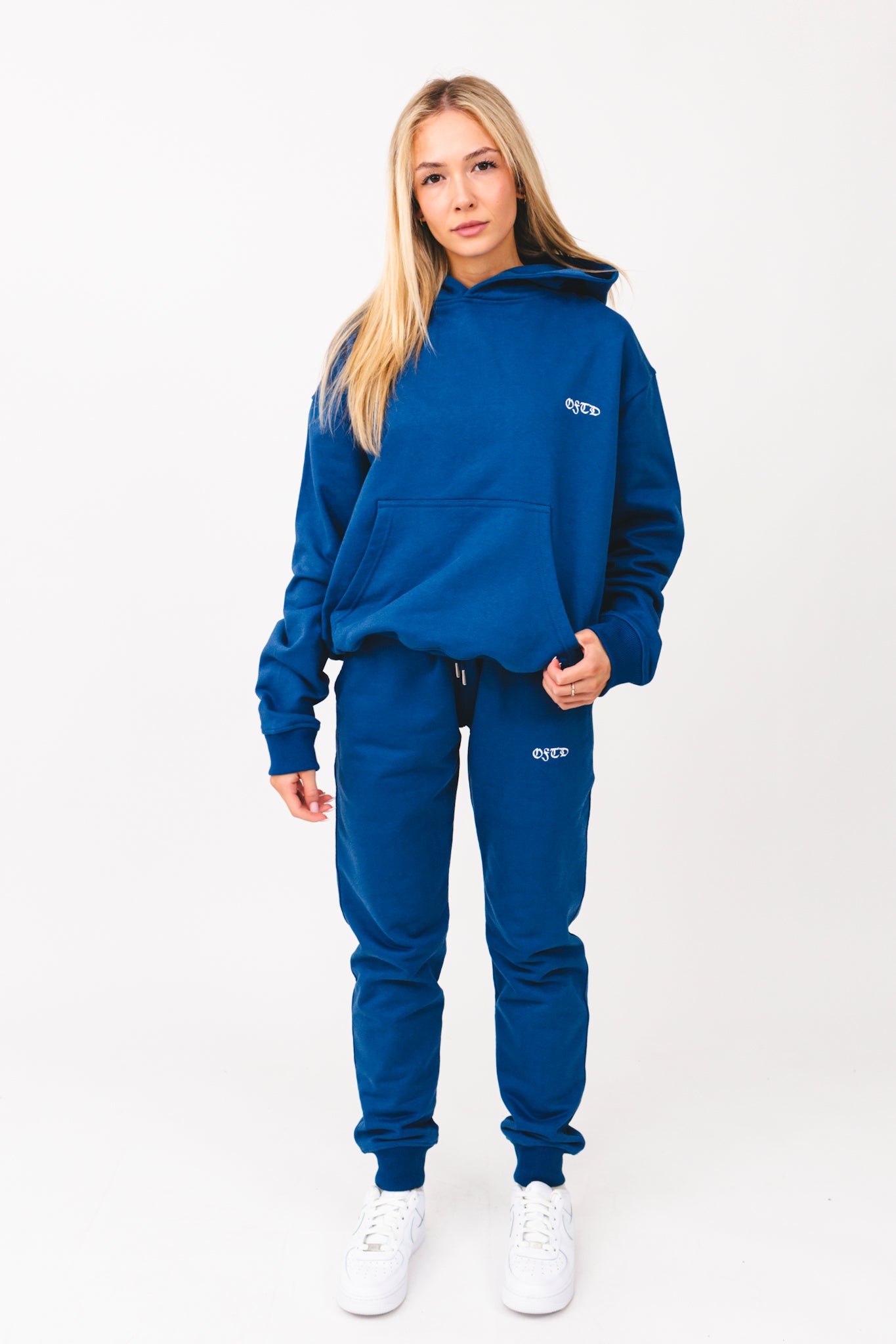 Royal Blue Oversize-Hoodie