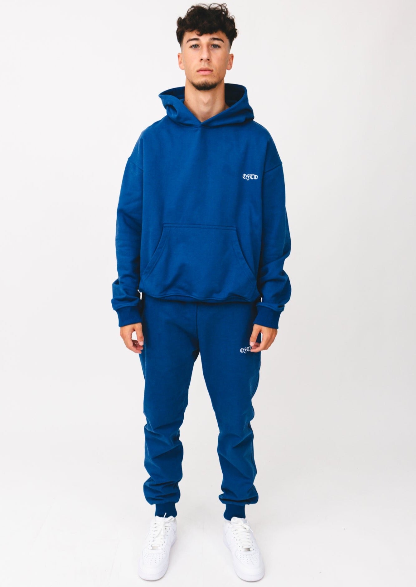 Royal Blue Oversize-Hoodie