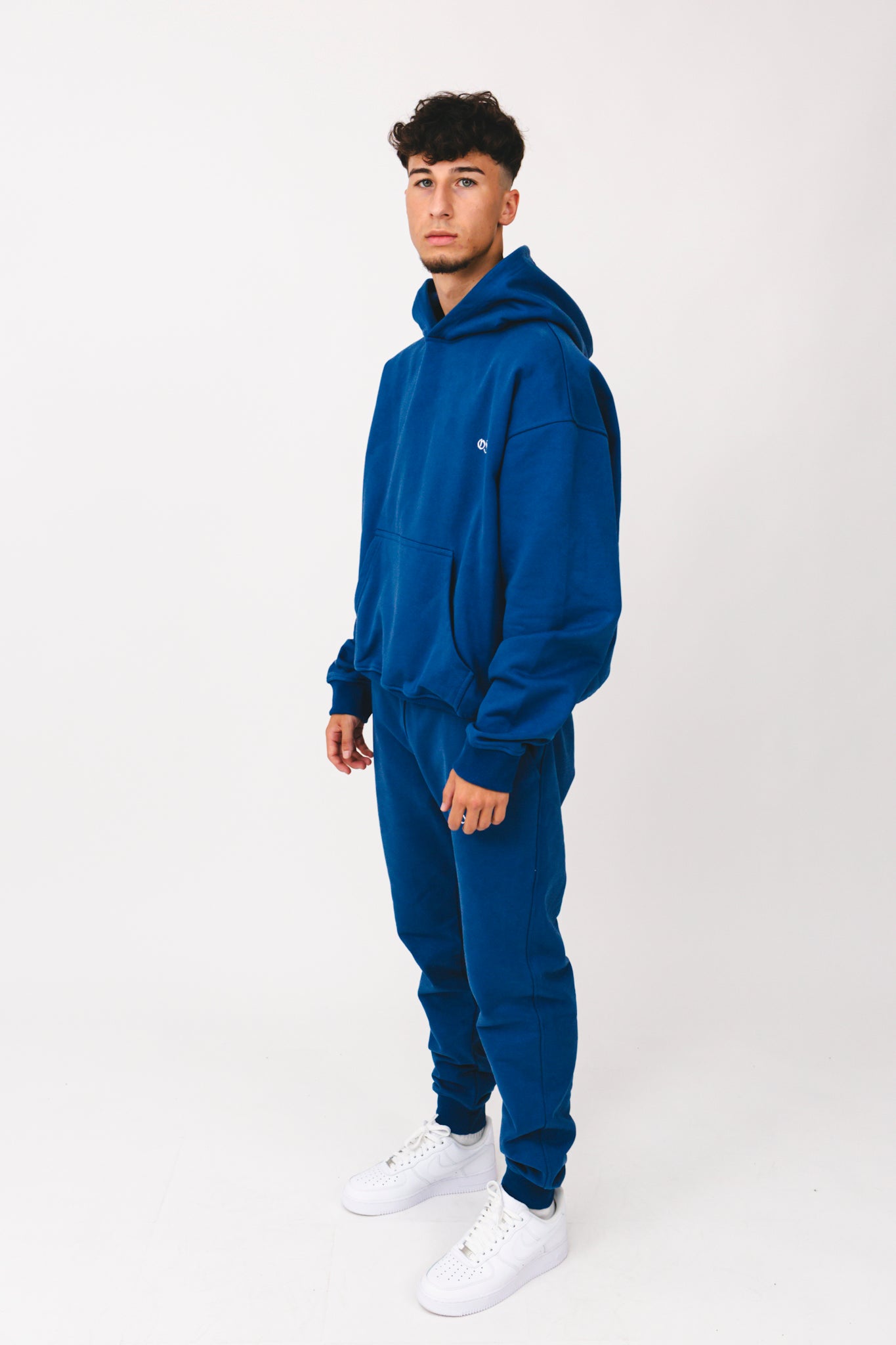 Royal Blue Oversize-Hoodie