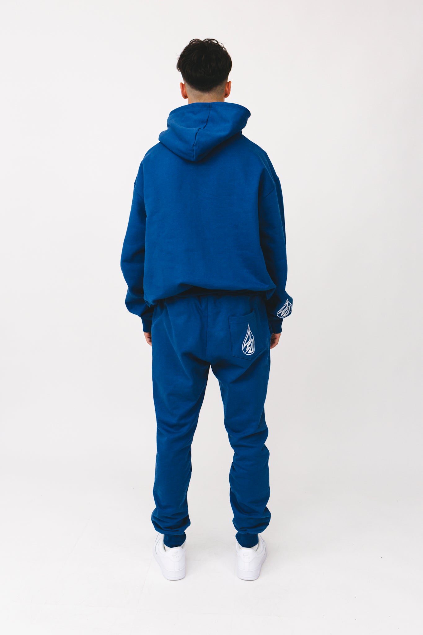 Royal Blue Oversize-Hoodie